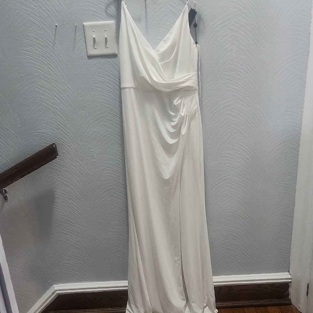 Adrianna Papell Ivory Gown